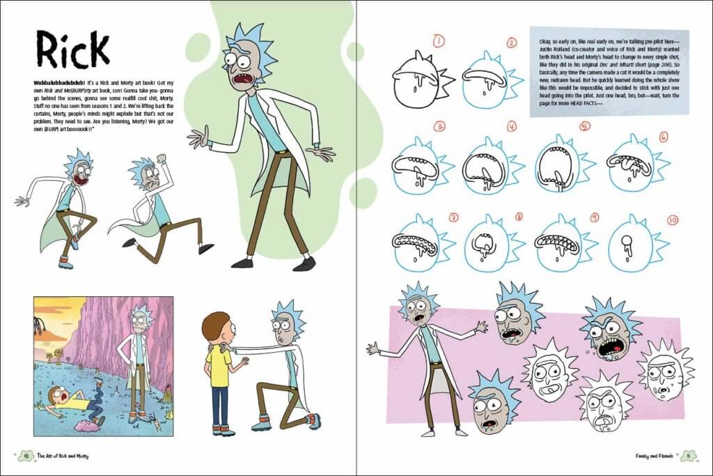 The Art of RIck and Morty