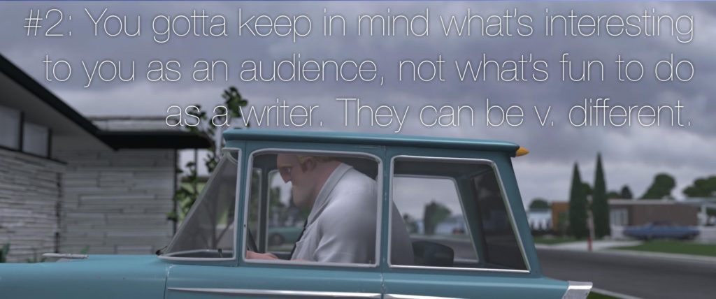 22 reglas de narrativa pixar 2 Debes tener en cuenta qué es lo que es interesante para ti como público no como escritor