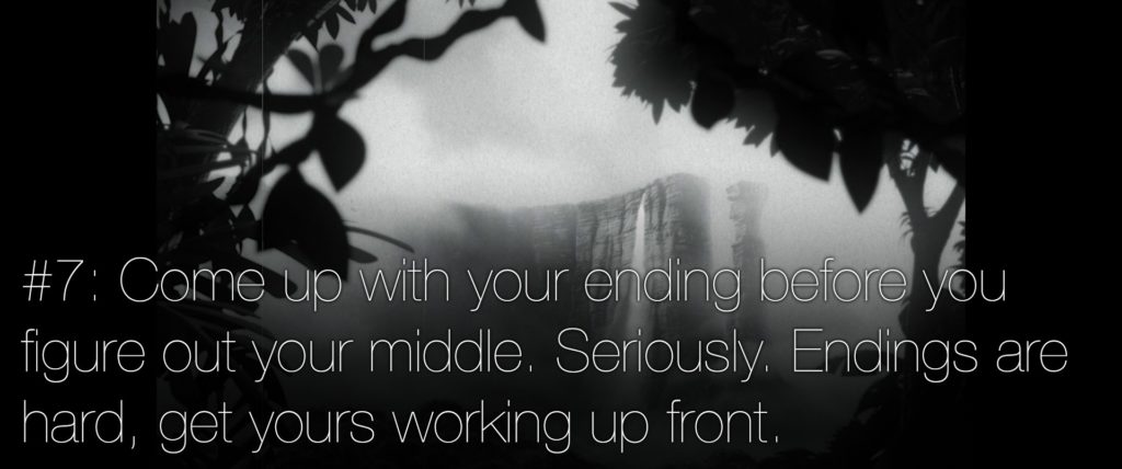 22 reglas de narrativa pixar 7 Crea el final antes siquiera de saber cómo será tu mitad