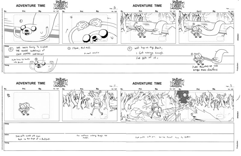 animatic-storyboard-adventure-time