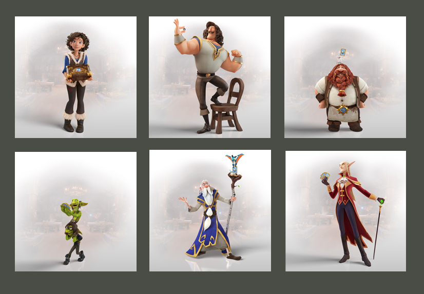 hearth and home personajes
