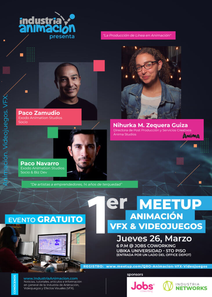 1er Meetup de Animación en Querétaro, México