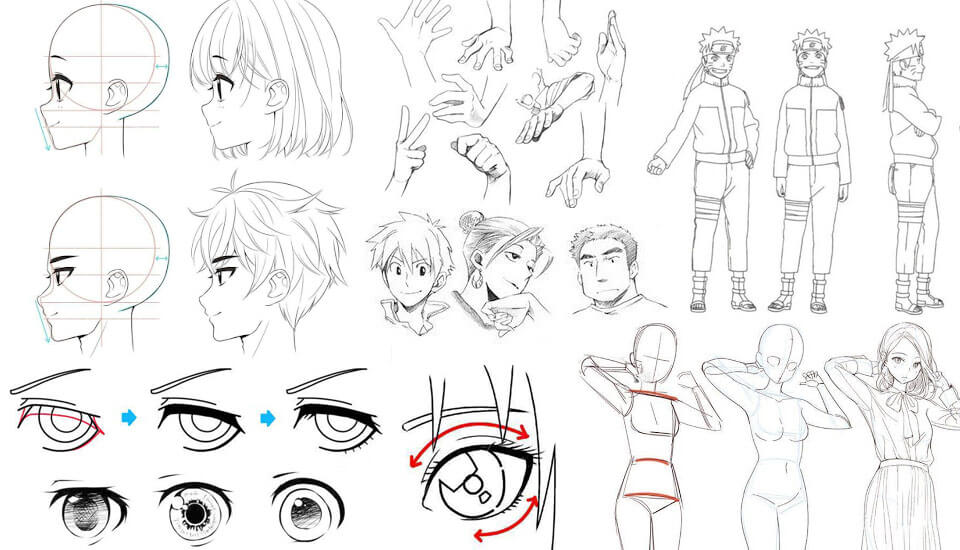 guía maestra para dibujar anime cómo dibujar personajes originales