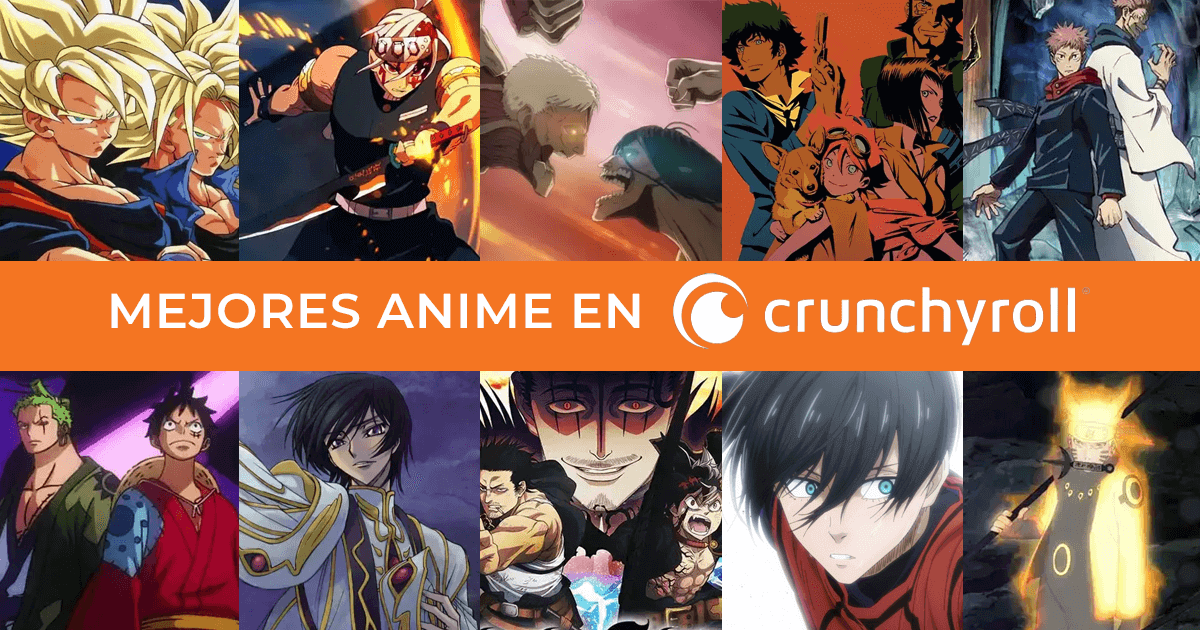 TOP 50 Mejores Series de Anime en Crunchyroll